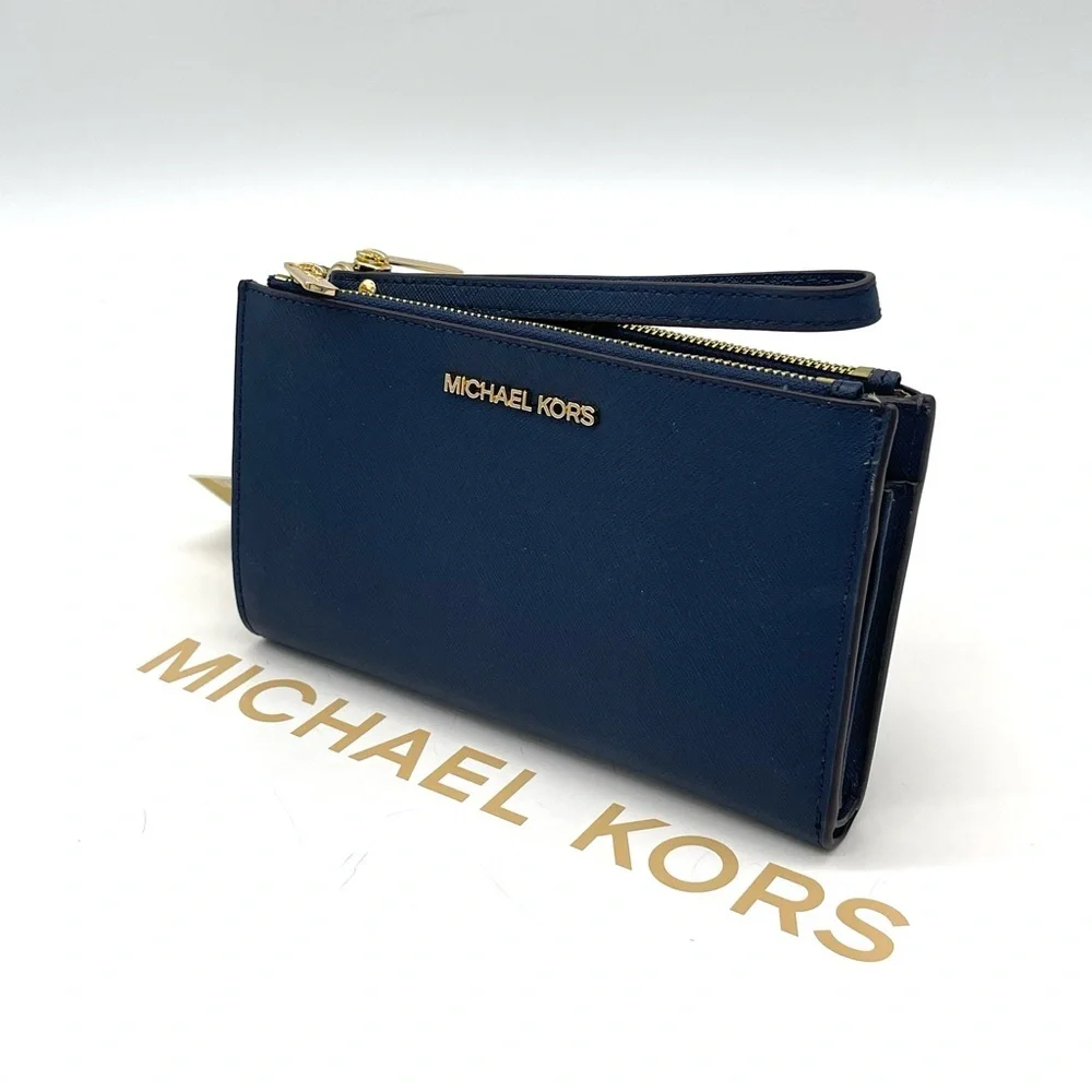Michael Kors Large Double Zip Wallet Wristlet